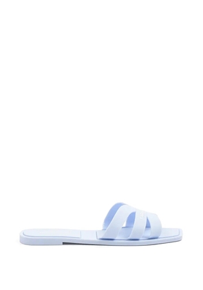 Karl Lagerfeld Jelly IV logo-detail slides - Blue