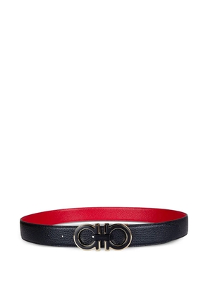 Ferragamo Gancini reversible belt - Black
