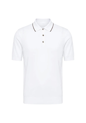 Peserico short-sleeve polo shirt - White