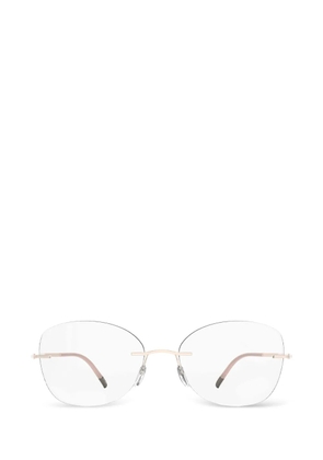 Silhouette rimless cat-eye glasses - Pink