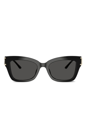 Michael Kors logo-plaque sunglasses - Gold