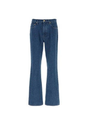 Jil Sander button-fastening jeans - Blue