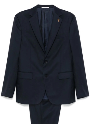 Pal Zileri brooch detail suit - Blue