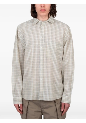 Gimaguas Ruben check-print shirt - Neutrals