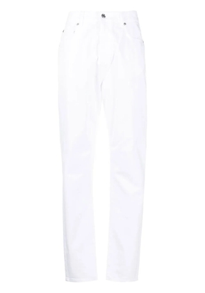 Iceberg high-waisted straight-leg jeans - White