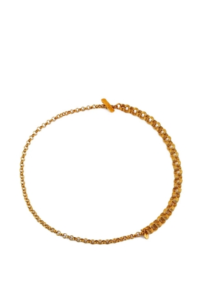 Gem Kingdom mix-chain necklace - Gold
