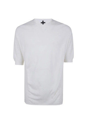 MD75 ribbed-trim T-shirt - White