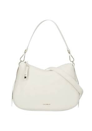 Coccinelle small Nory leather shoulder bag - White