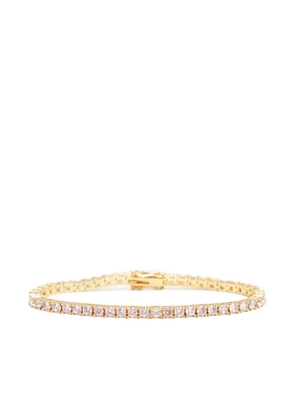 Izabel Display zirconia tennis bracelet - White