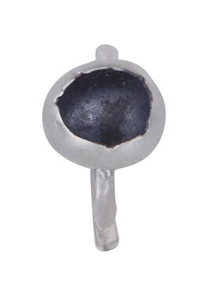 Rosa Maria hammered-effect ring - Silver