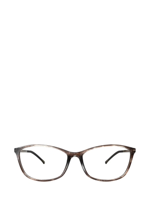 Silhouette SPX Illusion cat-eye frame glasses - Brown
