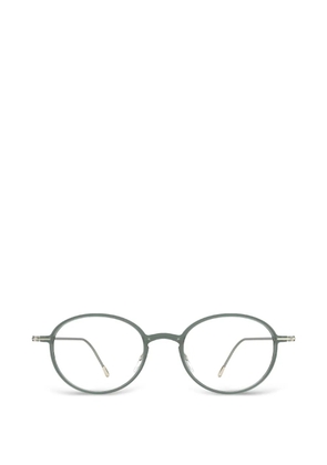 Silhouette round-frame glasses - Green