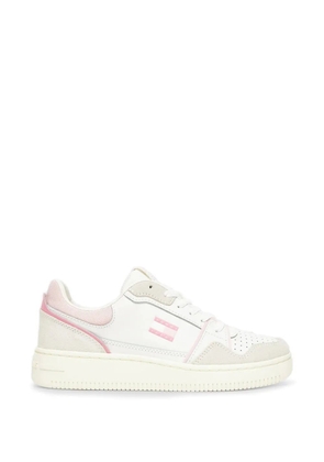 Tommy Hilfiger perforated panelled sneakers - White