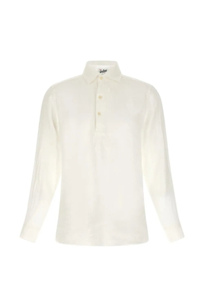 MC2 Saint Barth long-sleeve polo shirt - Neutrals