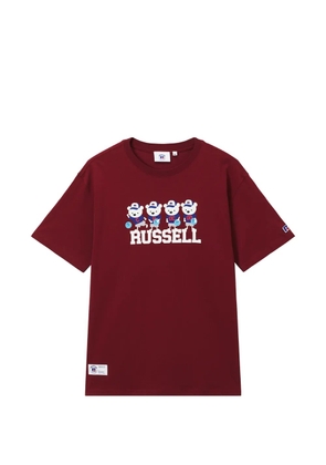 CHOCOOLATE graphic-print short-sleeve T-shirt - Red