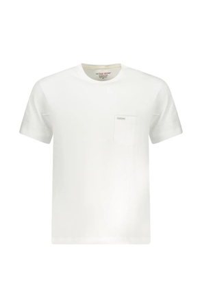 GUESS USA logo-patch pocket T-shirt - White
