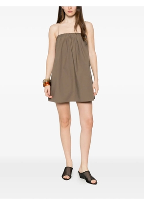 Matteau frill cami dress - Brown