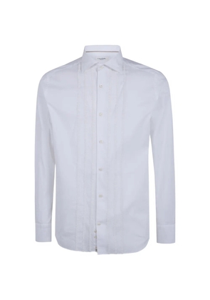 Tintoria Mattei long sleeve shirt - White