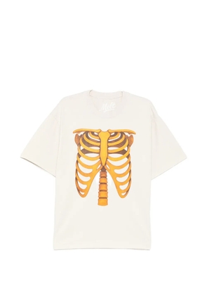 Melt graphic T-shirt - Neutrals