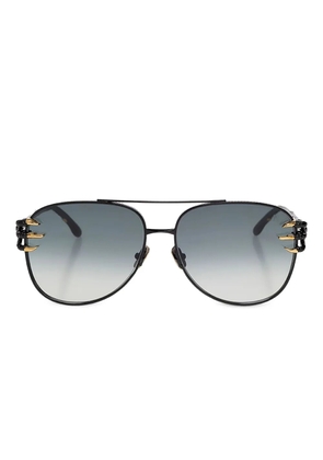 ANNA-KARIN KARLSSON tinted oversized sunglasses - Black
