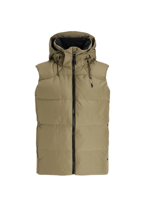 Polo Ralph Lauren hooded quilted gilet - Brown