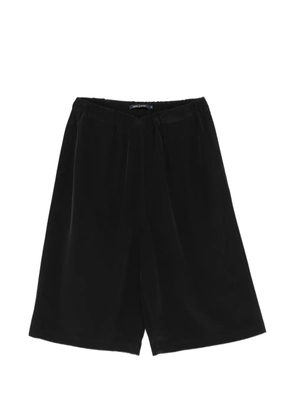 Sofie D'hoore Plick elasticated-waistband wide-leg trousers - Black