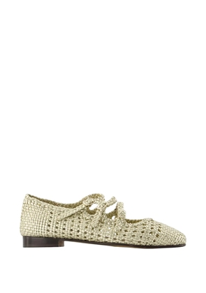 Carel Paris Ariana raffia ballet flats - Neutrals