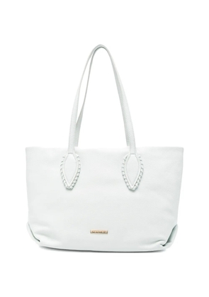 cromia top-handles leather tote bag - Blue