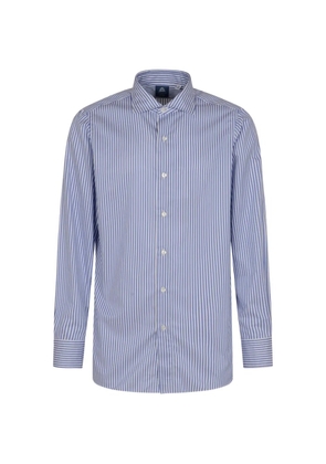 Finamore 1925 Napoli striped long-sleeve shirt - Blue