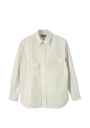 Margaret Howell Odd Pocket button-up shirt - Neutrals