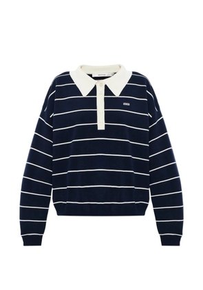 Gestuz GZtaige striped polo shirt - Blue