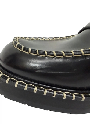 Chloé Vintage Noua whipstitched loafers - Black