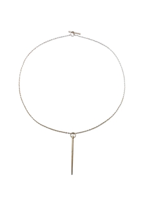 Parts of Four Spike chain necklace - Silver