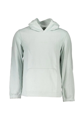 Calvin Klein logo-print cotton hoodie - Green