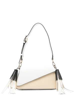 cromia tassel-details cross body bag - White