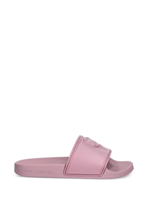 Karl Lagerfeld Ikonik Karl slides - Pink