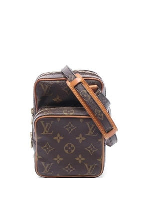 Louis Vuitton Pre-Owned 1988 mini Amazon monogram crossbody bag - Brown