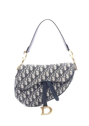 Christian Dior Pre-Owned 2000s Saddle Oblique shoulder bag - Blue