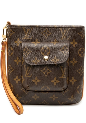 Louis Vuitton Pre-Owned 2009 Monogram Partition clutch bag - Brown