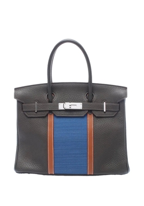 Hermès Pre-Owned 2014 Limited Edition Fjord Birkin Club Retourne 30 handbag - Green