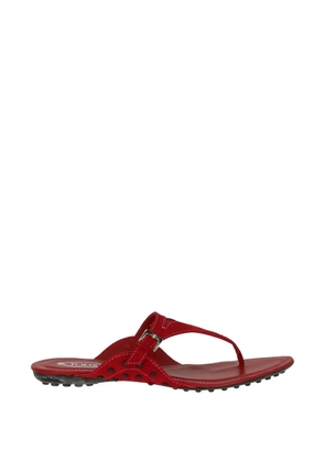 Tod's Gommino buckle-fastening sandals - Red