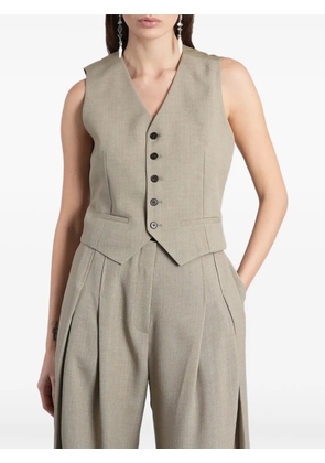 IRO Sonnie button-up waistcoat - Neutrals