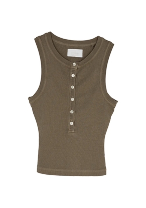 Citizens of Humanity Caralyn ribbed-knit tank top - Green