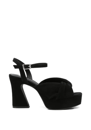 Ash Opus knot-detail heeled sandals - Black