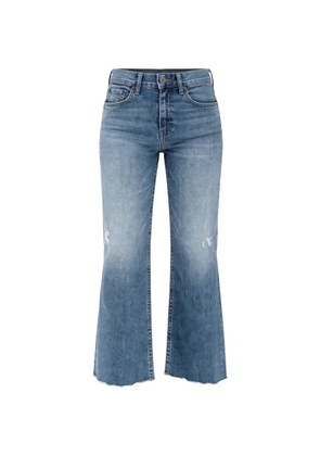 ASKK NY distressed wide-leg jeans - Blue
