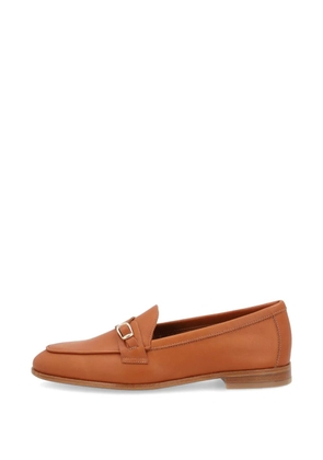 FRAU buckle-strap leather loafers - Neutrals