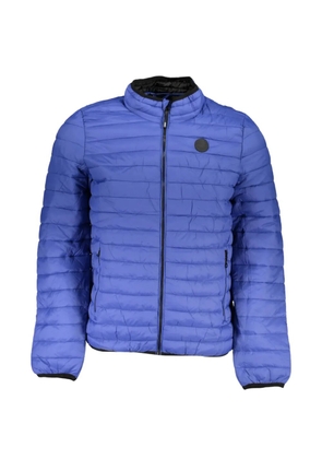 Gian Marco Venturi Vintage logo-patch padded jacket - Blue