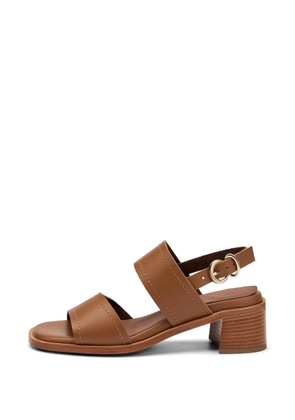 FRAU block-heel sandals - Brown