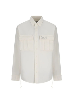 DSQUARED2 ripstop drawstring-hem shirt - Neutrals