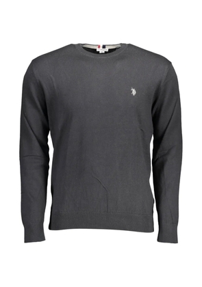U.S. POLO ASSN. embroidered-logo sweater - Grey